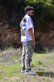 WHITE CAMO TEE