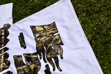 WHITE CAMO TEE